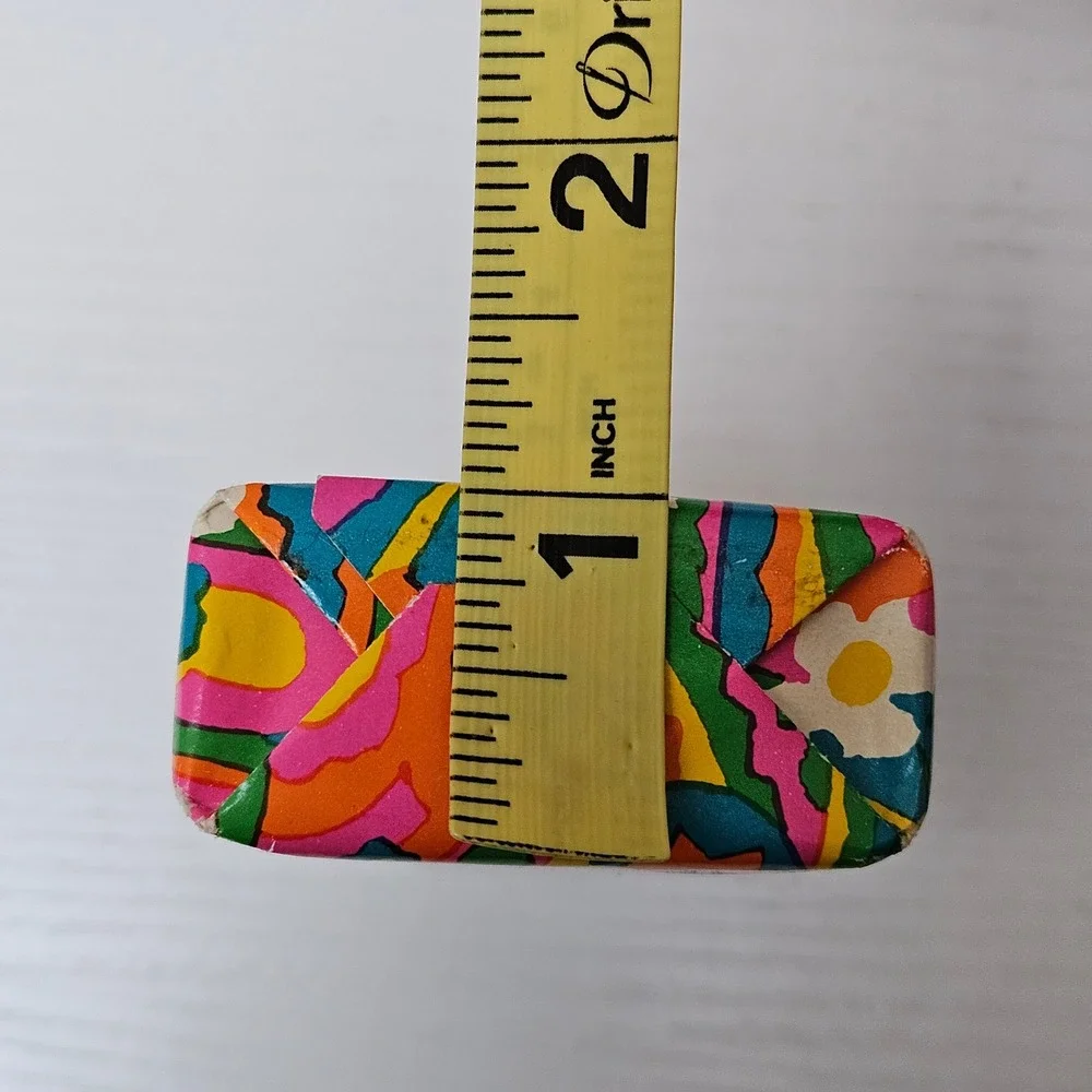Vintage Avon Hawaiian‎ White Ginger Perfumed Soap 3oz Psychedelic Floral Wrap